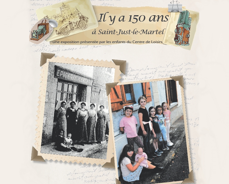 Exposition – « Il y a 150 ans à Saint-Just-le-Martel »
