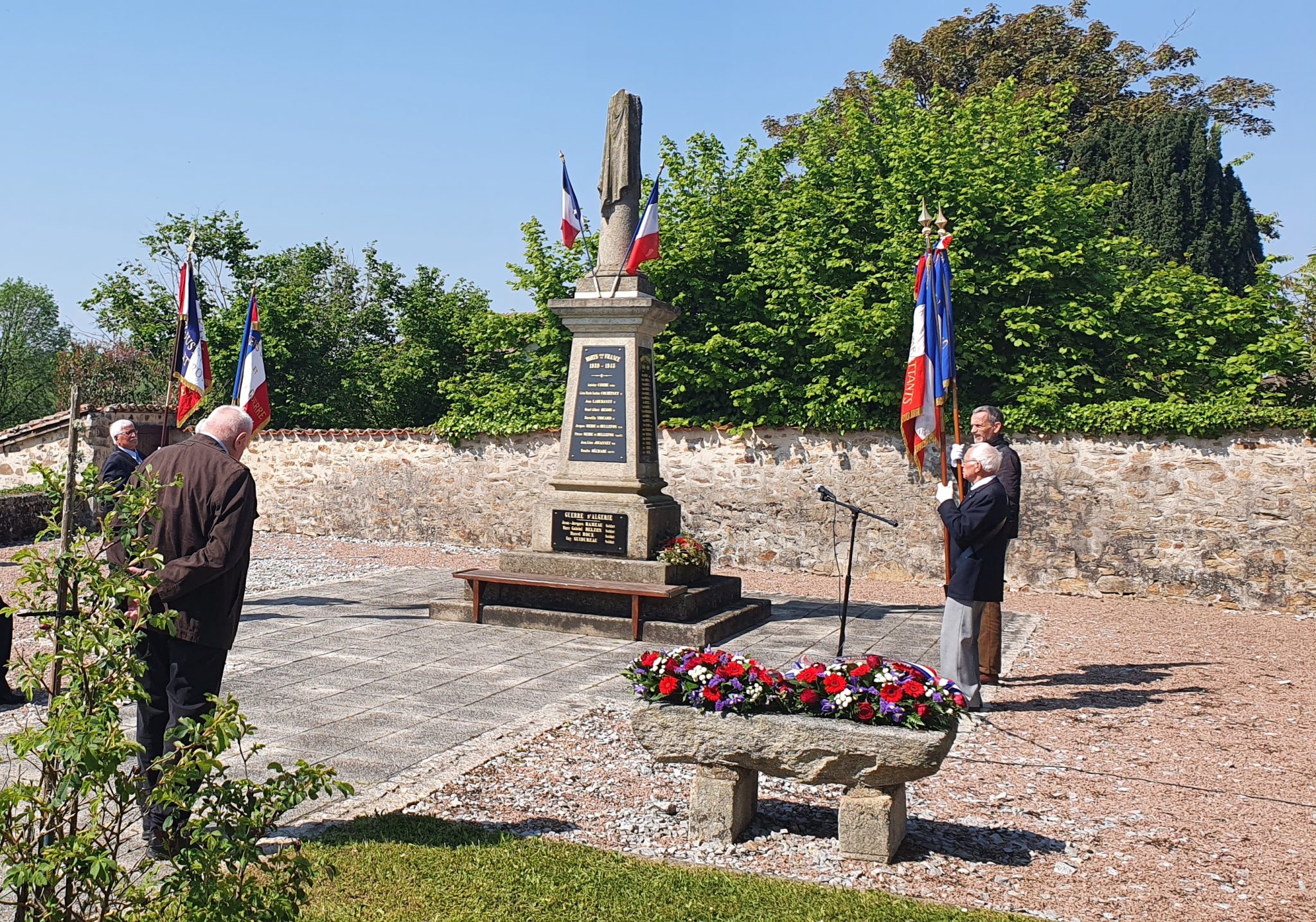 Cérémonie du 8 mai – Mairie de Saint-Just Le Martel