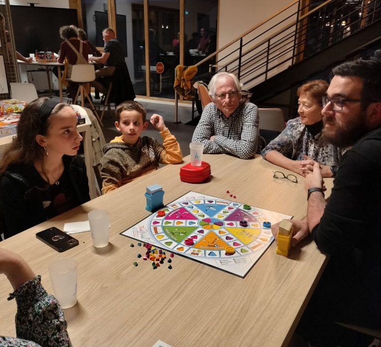 Succès de la soirée Jeux de société