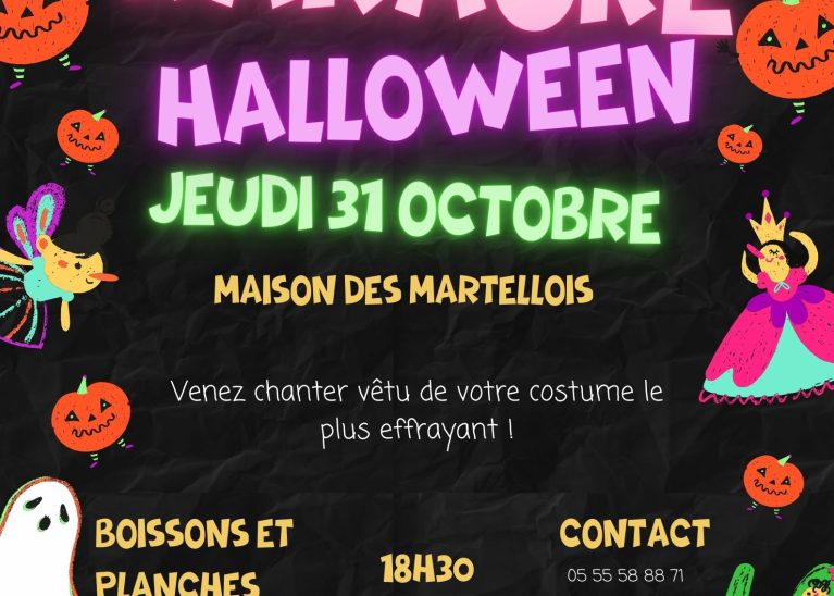 Karaoké d’Halloween