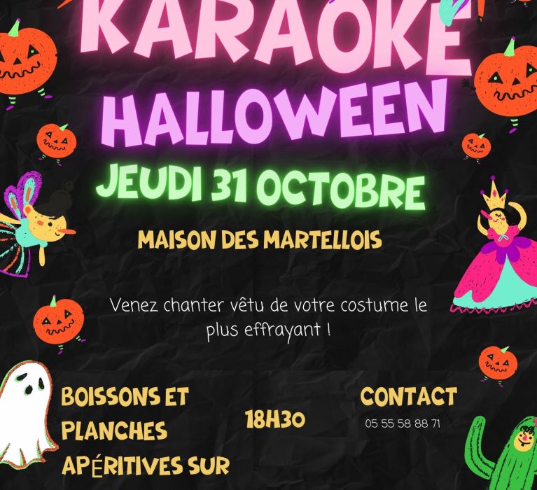 Karaoké d’Halloween