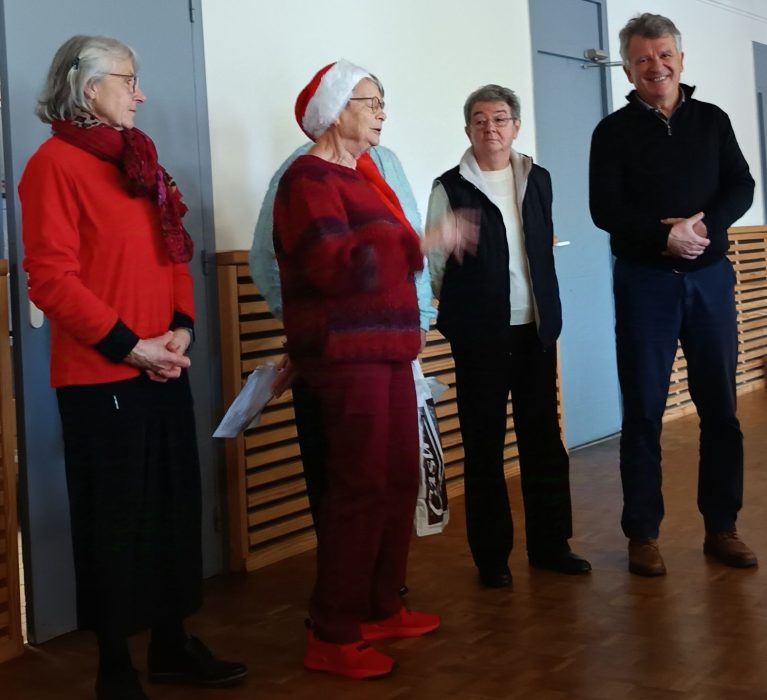 Remise de la médaille du mérite