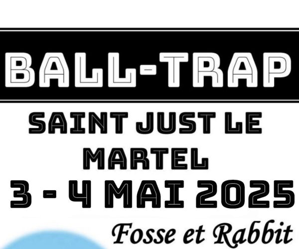 Ball trap 3 et 4 mai 2025