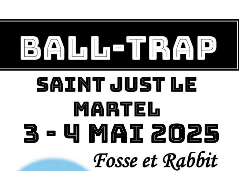 Ball trap 3 et 4 mai 2025