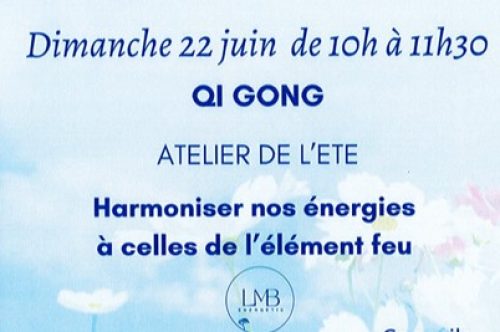 Atelier Qi Gong le dimanche 22 juin