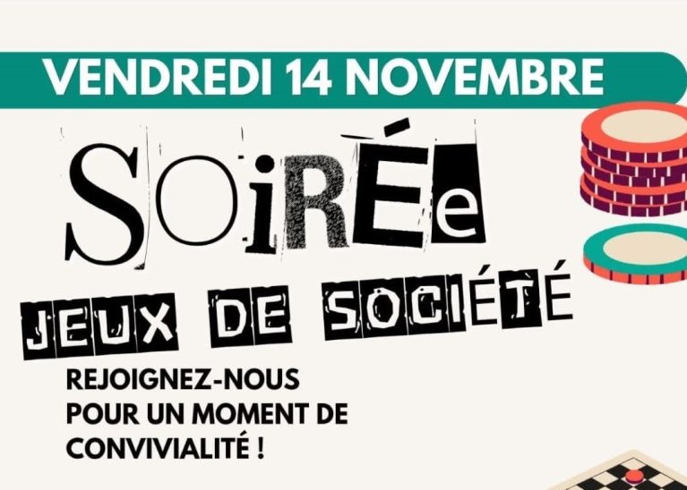 Soirée jeux de société