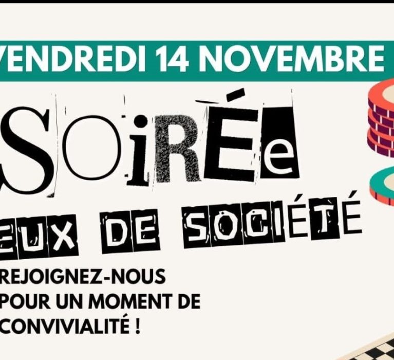 Soirée jeux de société
