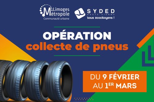 Opération collecte de pneus
