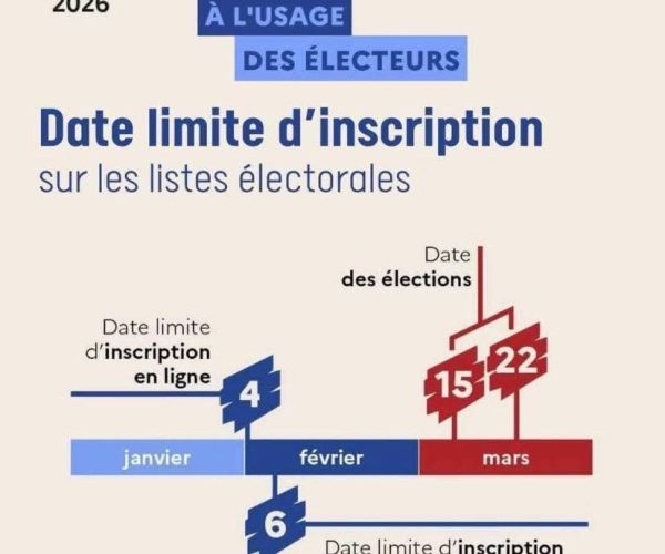 Elections municipales : s&rsquo;inscrire sur les listes électorales