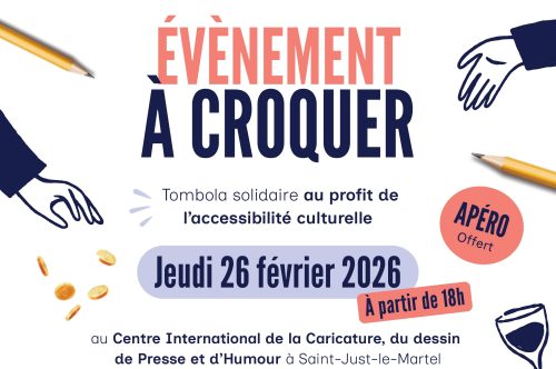 Evénement à croquer – 26 février