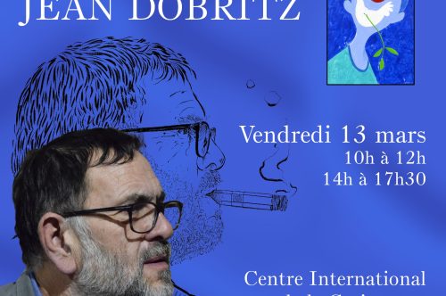 Dédicace Dobritz au centre international du dessin de presse