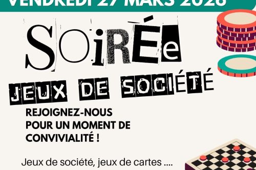 Soirée Jeux de société à la Maison des Martellois
