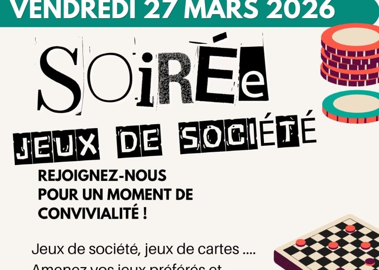 Soirée Jeux de société à la Maison des Martellois
