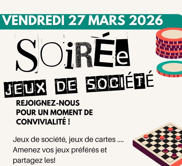 Soirée Jeux de société à la Maison des Martellois