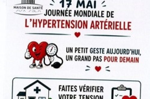 Journée mondiale de l&rsquo;hypertension artérielle