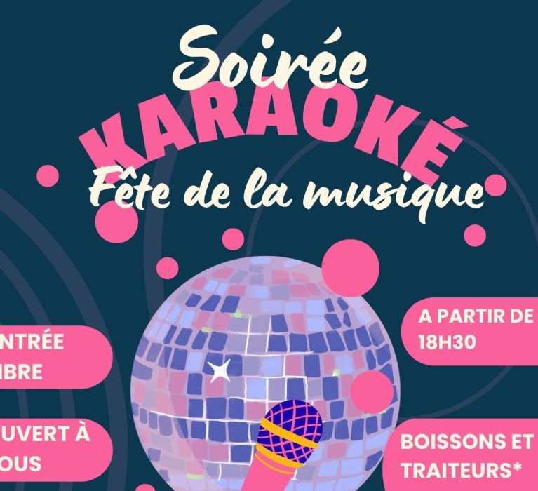 Soirée karaoké pour la fête de la musique