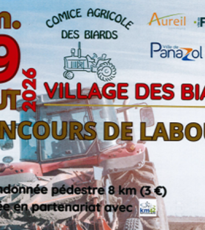 Concours de labours – Dimanche 9 août