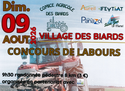 Concours de labours – Dimanche 9 août