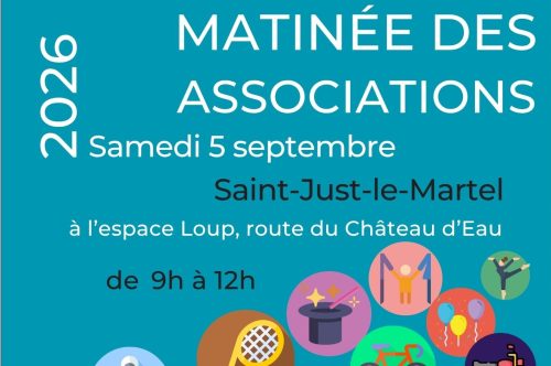 Matinée des associations – Samedi 5 septembre