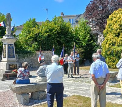 Commémorations aux stèles – samedi 8 août
