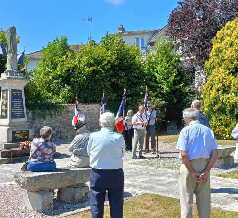 Commémorations aux stèles – samedi 8 août