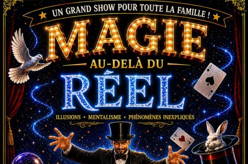 Spectacle « Magie, au-delà du réel » à l’espace Loup