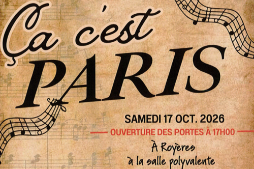 Représentation de Just en Chœur à Royères