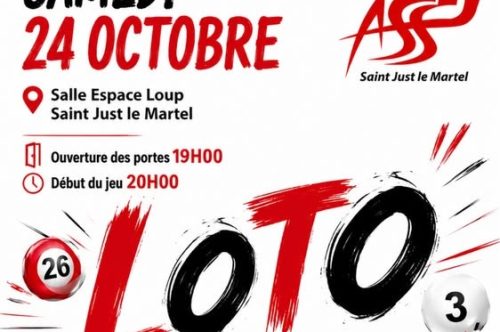 Loto de l’ASSJ Football le 24 octobre